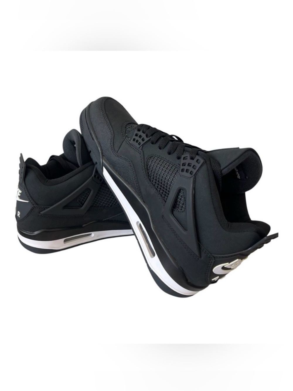 Air Jordan 4 Retro OG SP Men's Black /White Athletic Sneaker-Classic - Picture 5 of 7